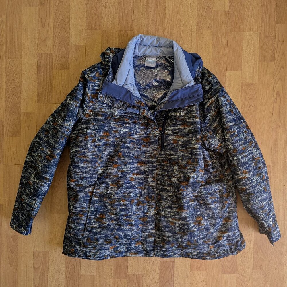 Columbia 3-in-1 Interchange Jacket, Women's Size 3X